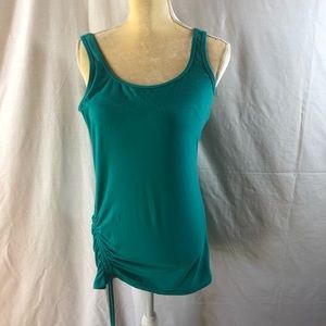 Prana Arie Side Ruched Scoopneck Tank